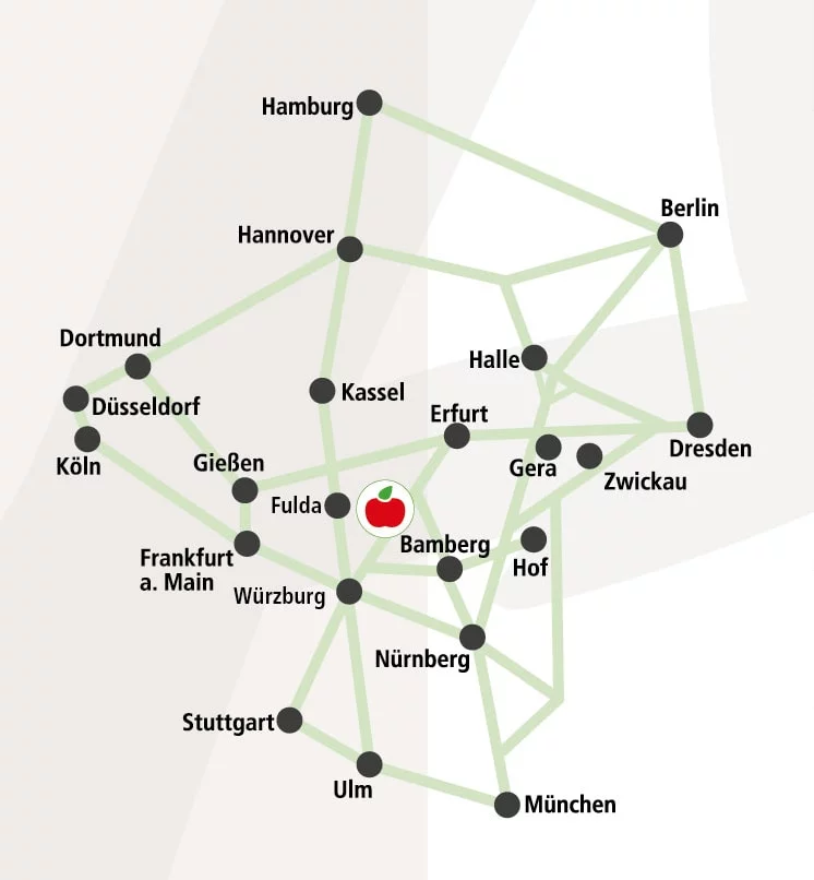 Lageplan Rhön Park Aktiv Resort