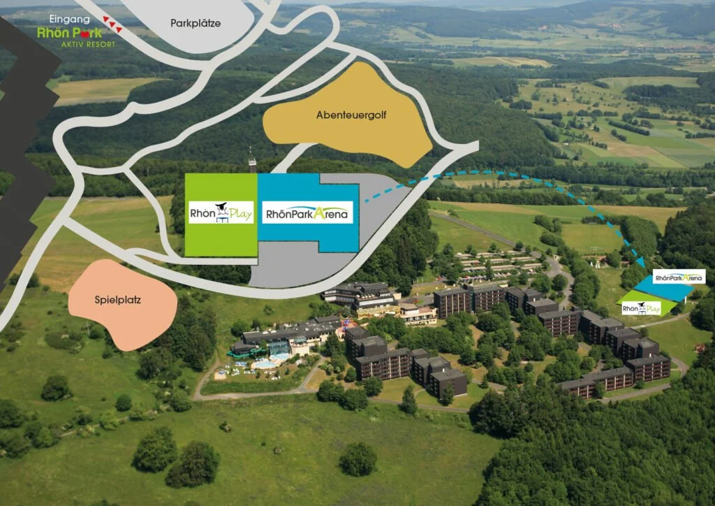 Lageplan Rhön Park Aktiv Resort