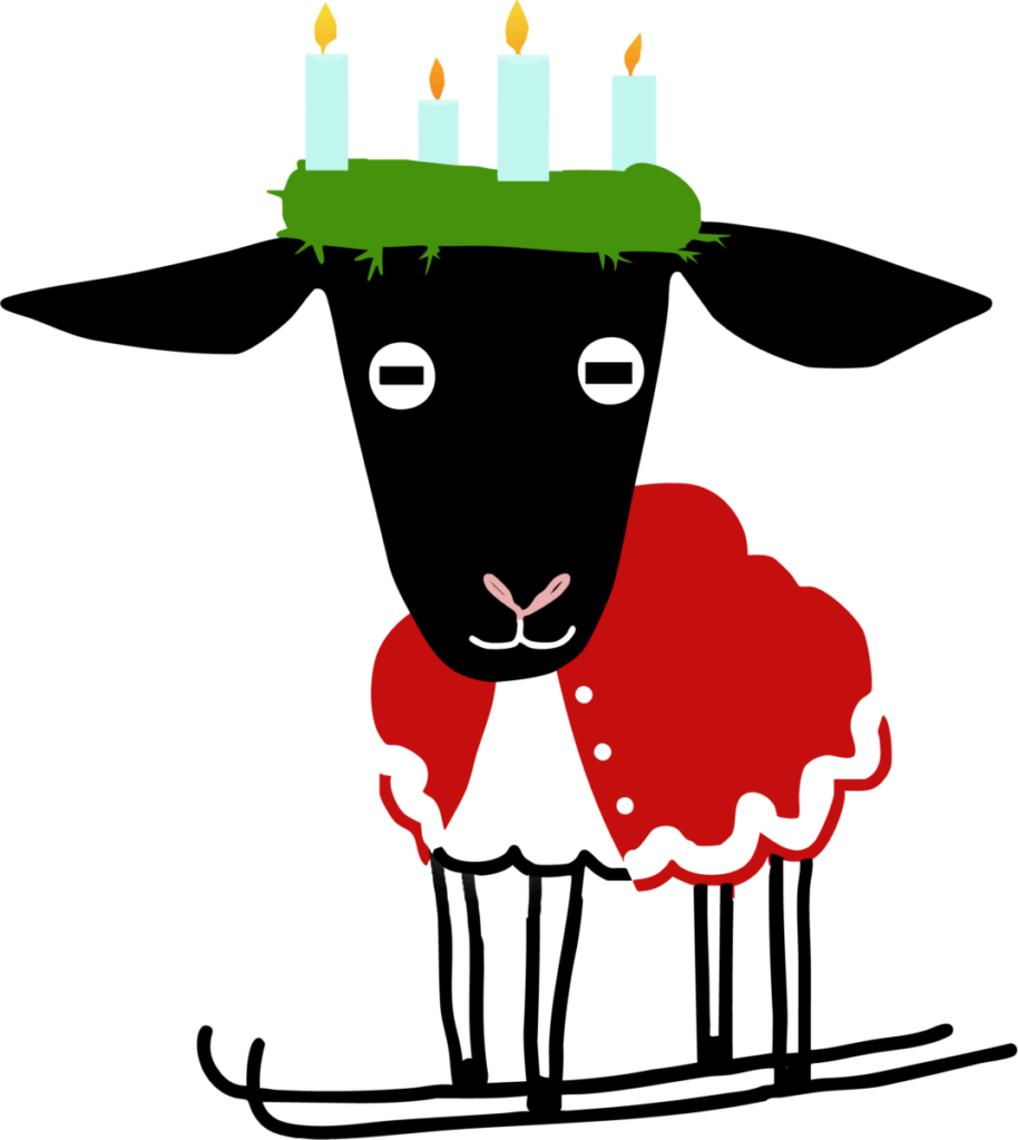 Weihnachtsmaskottchen