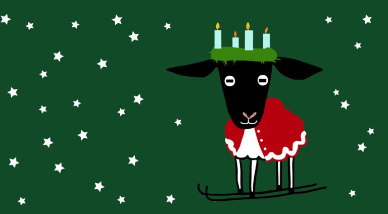 Xmas Märy Maskottchen